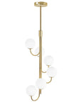 LAMPA SUFITOWA WISZĄCA Gold APP1585-6CP 1
