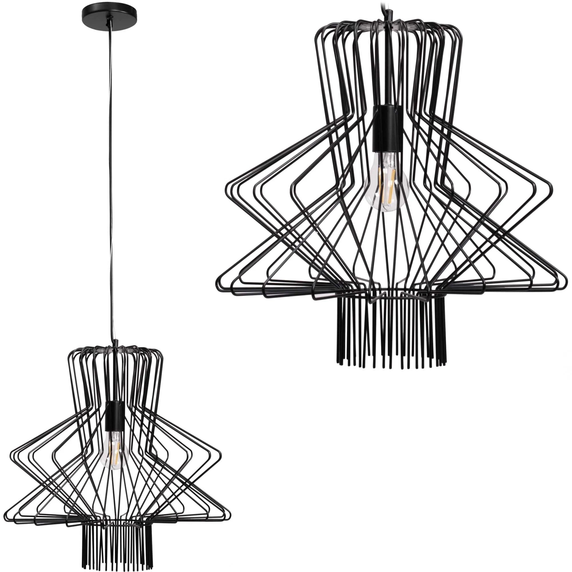 LAMPA SUFITOWA WISZĄCA APP1458-1CP 1