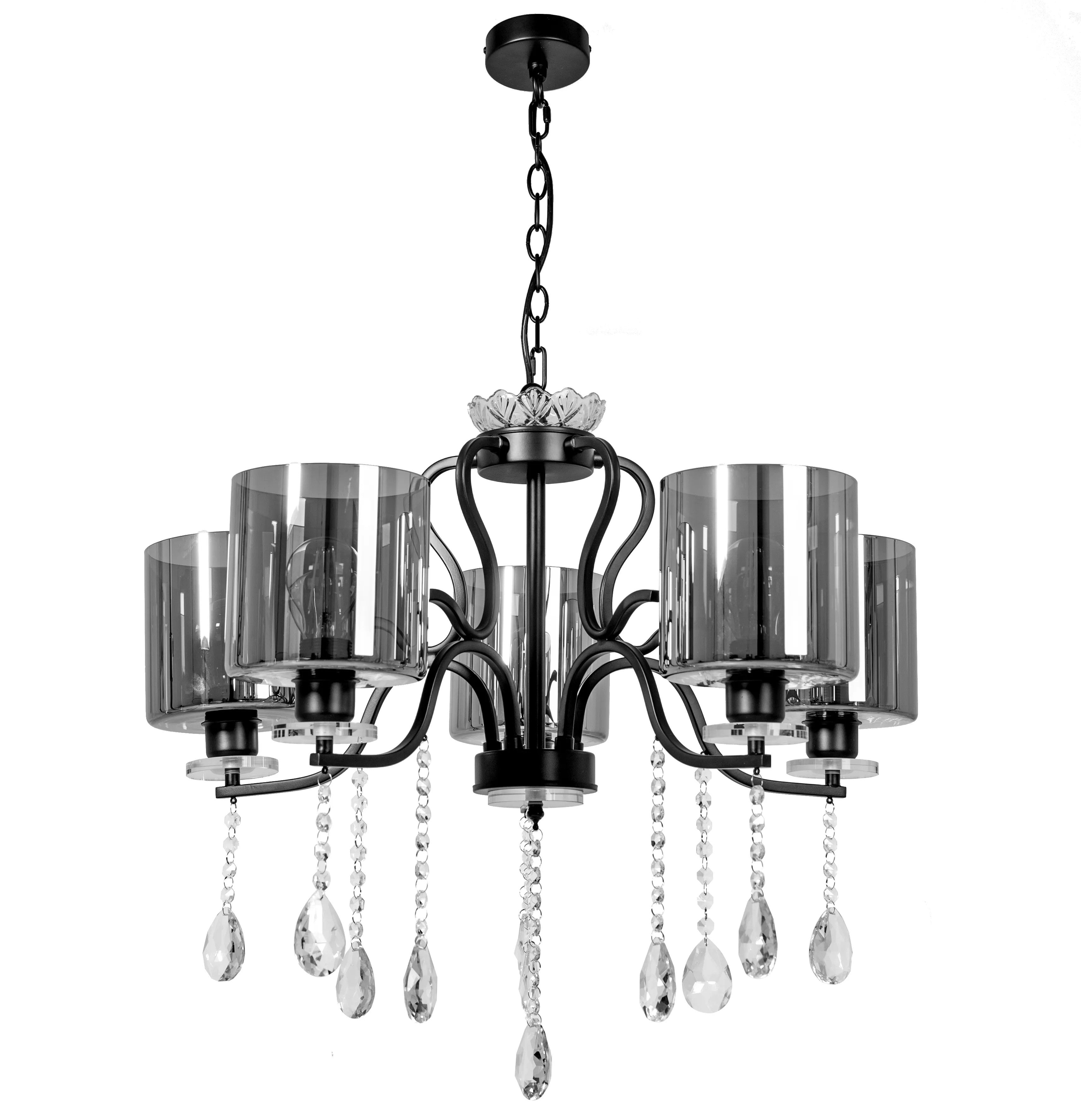 Lampa Wisząca Z Kryształami APP958-5CP 1
