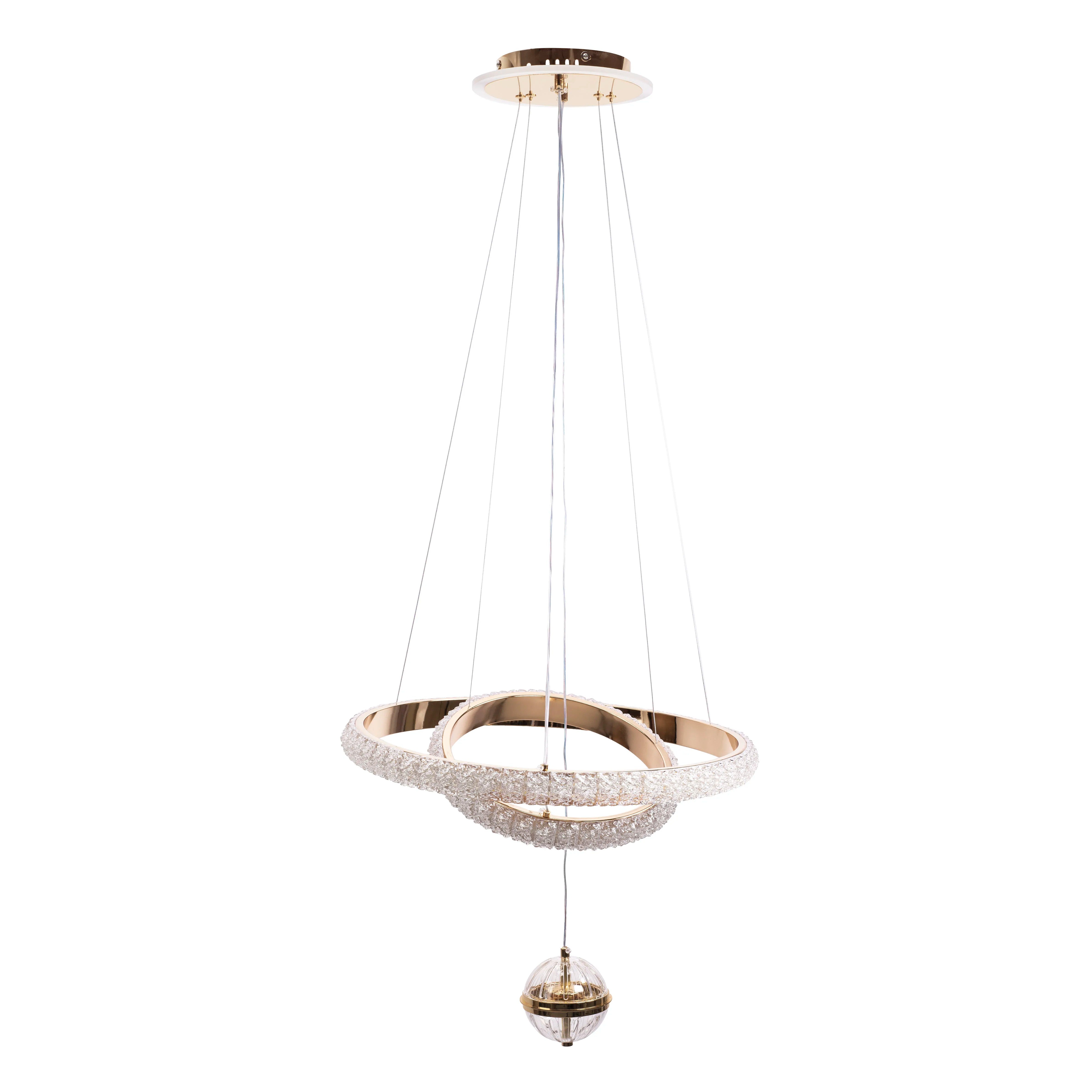 LAMPA SUFITOWA WISZĄCA G143-CP 50cm Złota 1