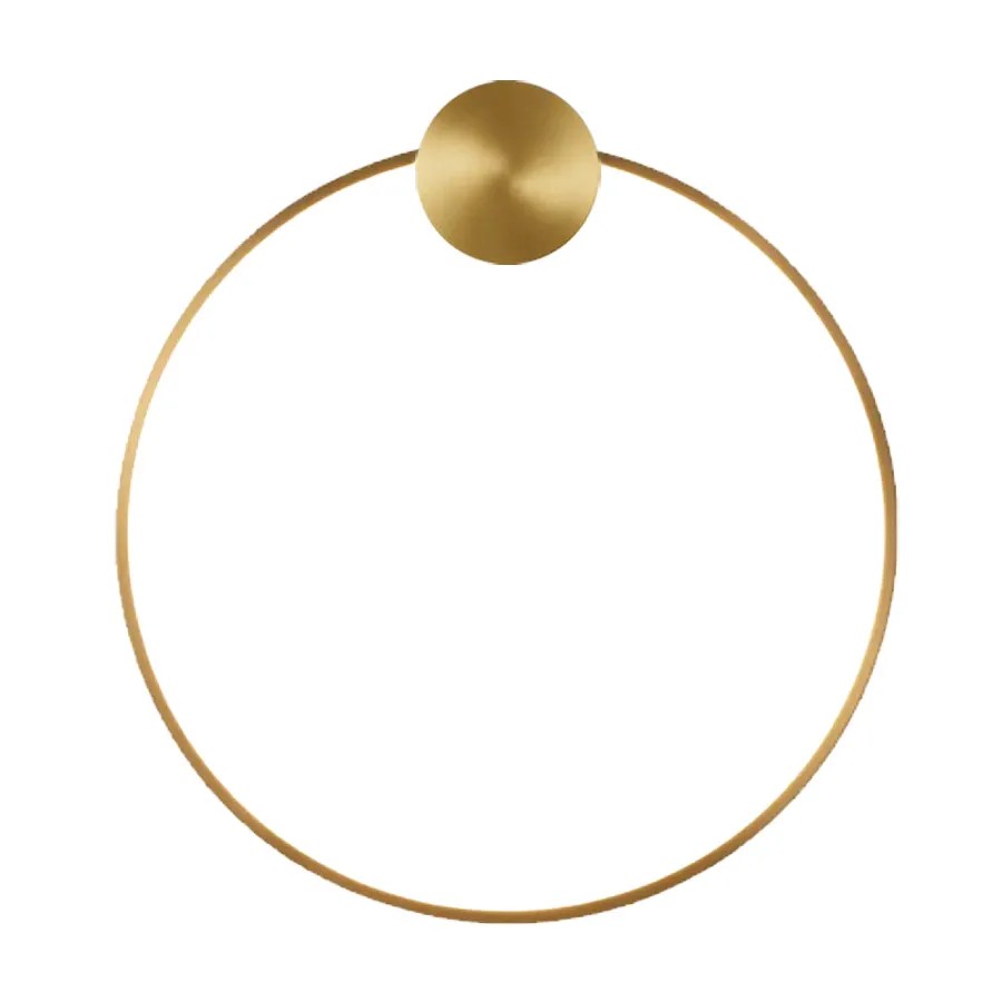 LAMPA ŚCIENNA KINKIET LED APP1388-CW OLD GOLD 40cm 1