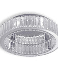 LAMPA KRYSZTAŁOWA PLAFON APP1742-C 40 Cm CHROM 1