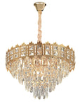 Lampa Wisząca Z Kryształami G049-CP 60CM 1