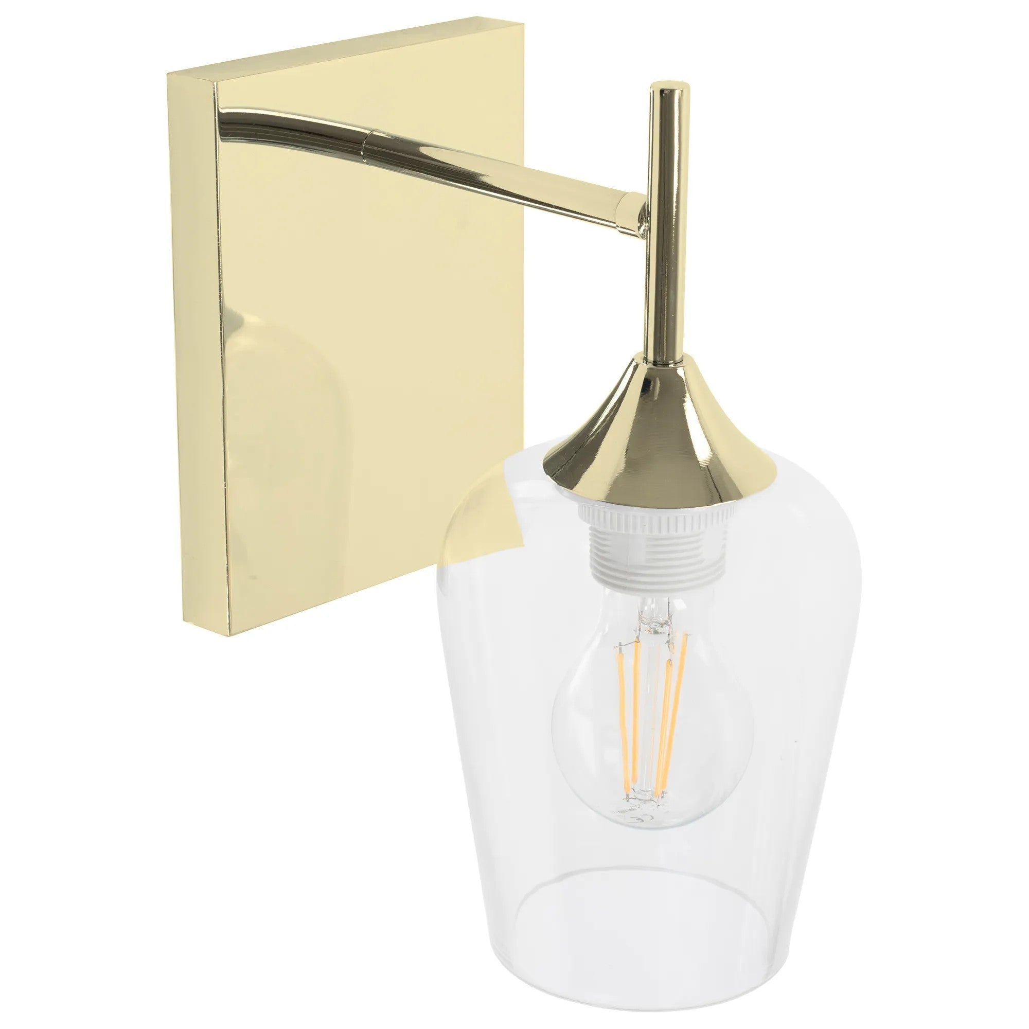 LAMPA ŚCIENNA KINKIET APP1232-1W Złota 1