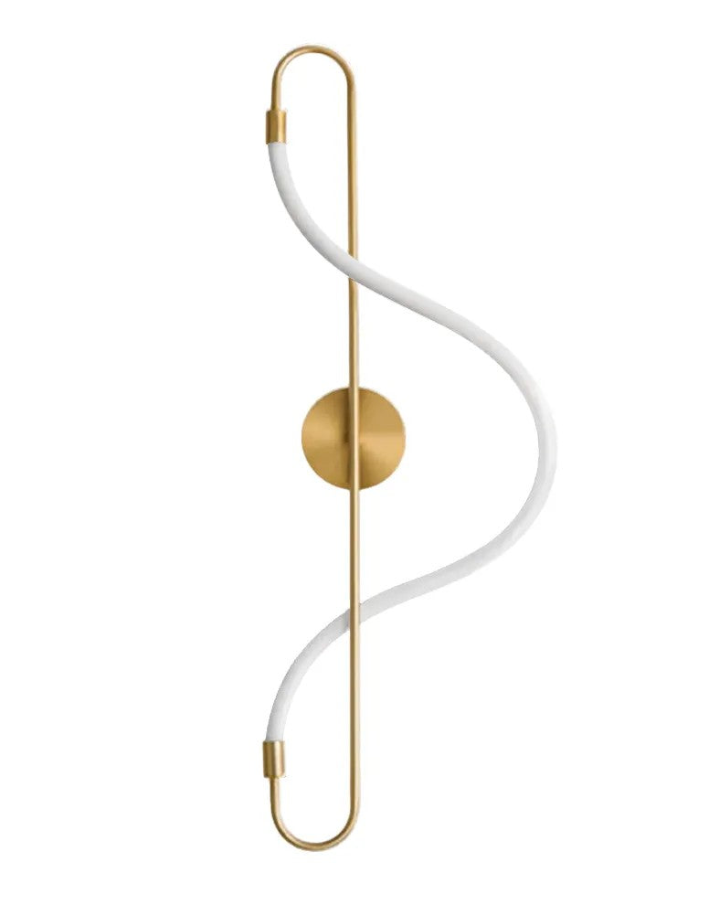 Lampa Ścienna Kinkiet LED APP858-W Long Złota 1