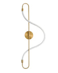 Lampa Ścienna Kinkiet LED APP858-W Long Złota 1