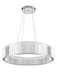 Kryształowa Lampa Sufitowa LED APP982-CP 1