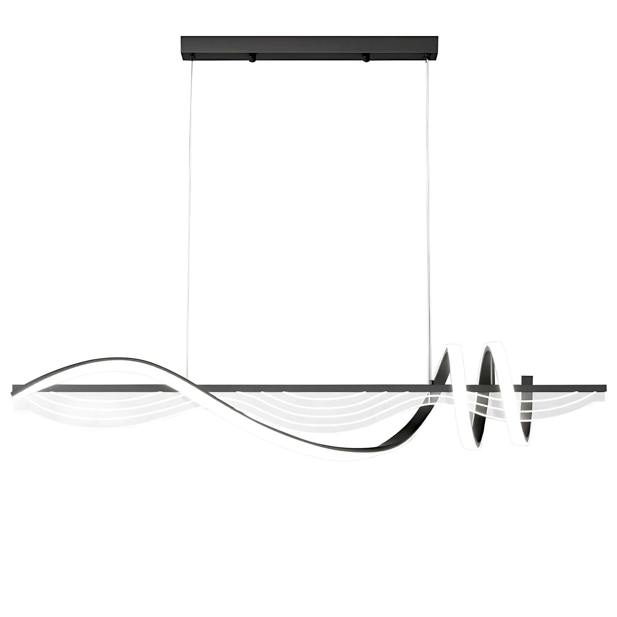 Lampa WISZĄCA LED LHJ041-CP 100 Cm CZARNA 1