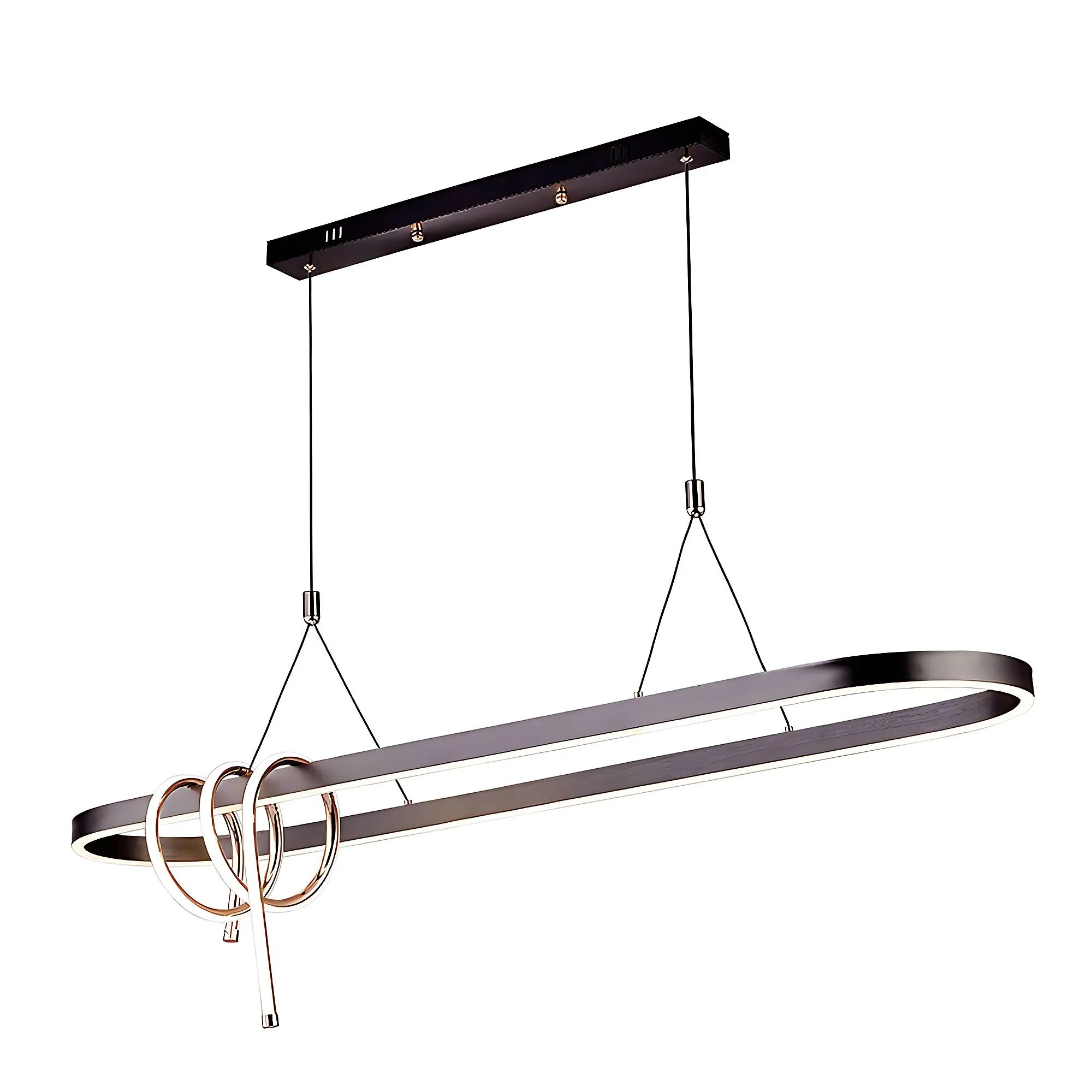 Lampa WISZĄCA LED LHJ040-CP 120 Cm CZARNA 1