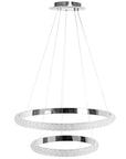 LAMPA WISZĄCA LED G046-2CP CHROME 1