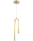 Lampa Wisząca LED APP1803-CP Złota Szczotkowana 1