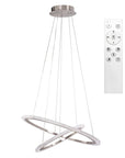 LAMPA SUFITOWA WISZĄCA LED LHJ045-CP2 NIKIEL SZCZOTKOWANY 1