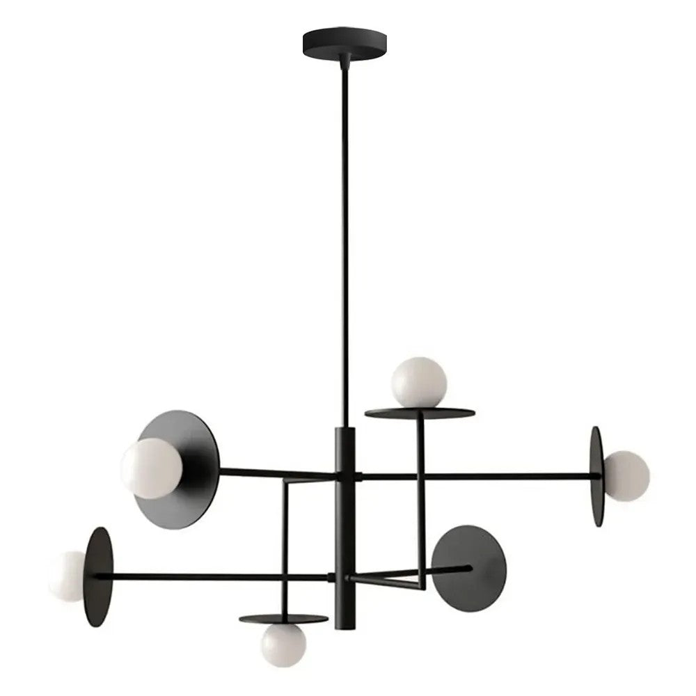 Lampa Wisząca APP1668-6CP Black 1