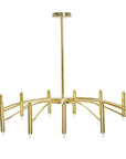 Lampa Sufitowa APP1197-15CP Złota 1