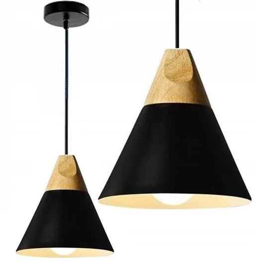 Lampa Sufitowa Wisząca Scandi A Czarna 1