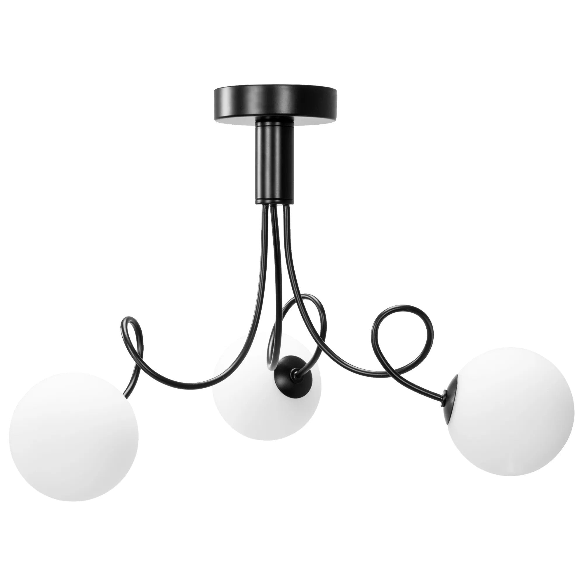 Lampa Sufitowa APP1154-3CP Czarna 1
