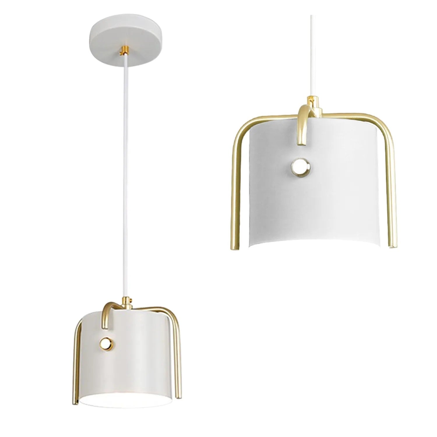 Lampa Sufitowa APP935-1CP Elegent Biała 1