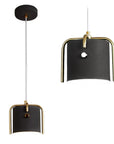Lampa Sufitowa APP934-1CP Elegent Czarna 1