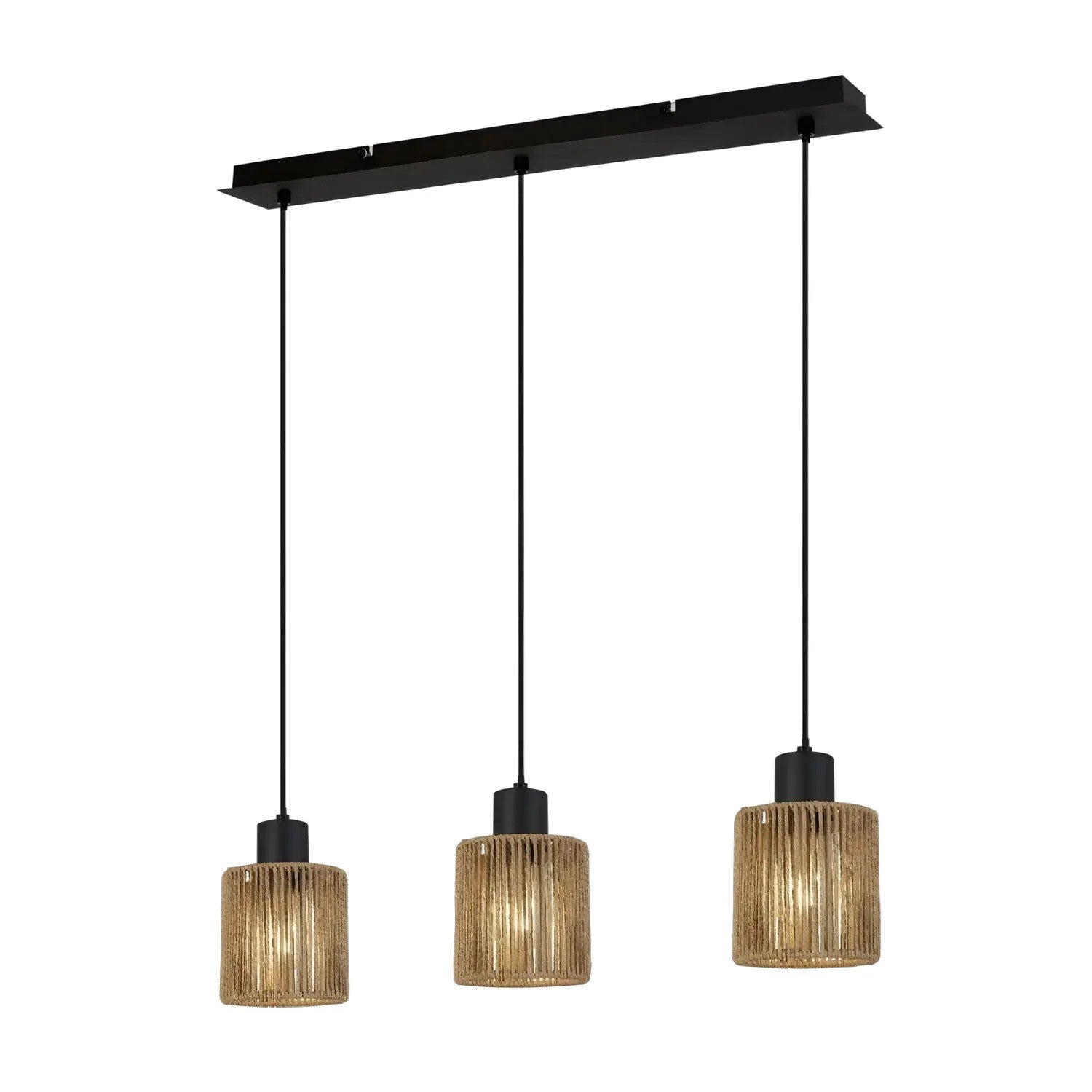 LAMPA SUFITOWA WISZĄCA APP1821-3CP NATURE BLACK 1