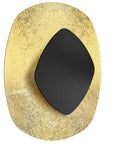 LAMPA ŚCIENNA KINKIET APP1270 CZARNA/ZŁOTA 1