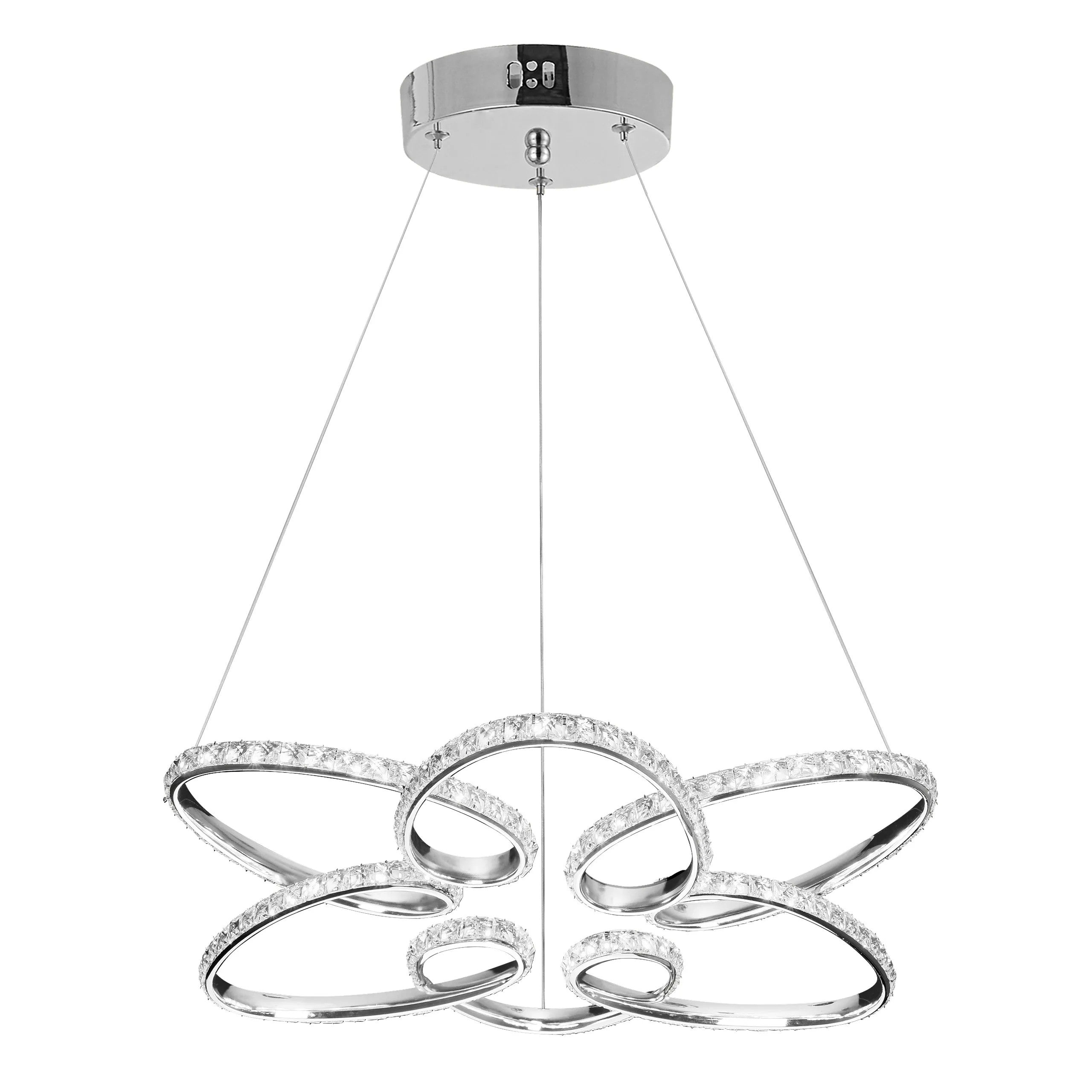 LAMPA WISZĄCA LED G002-CP CHROM 1