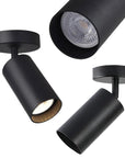 LAMPA SUFITOWA / ŚCIENNA SPOT REFLEKTOR APP1244-1C CZARNA 1