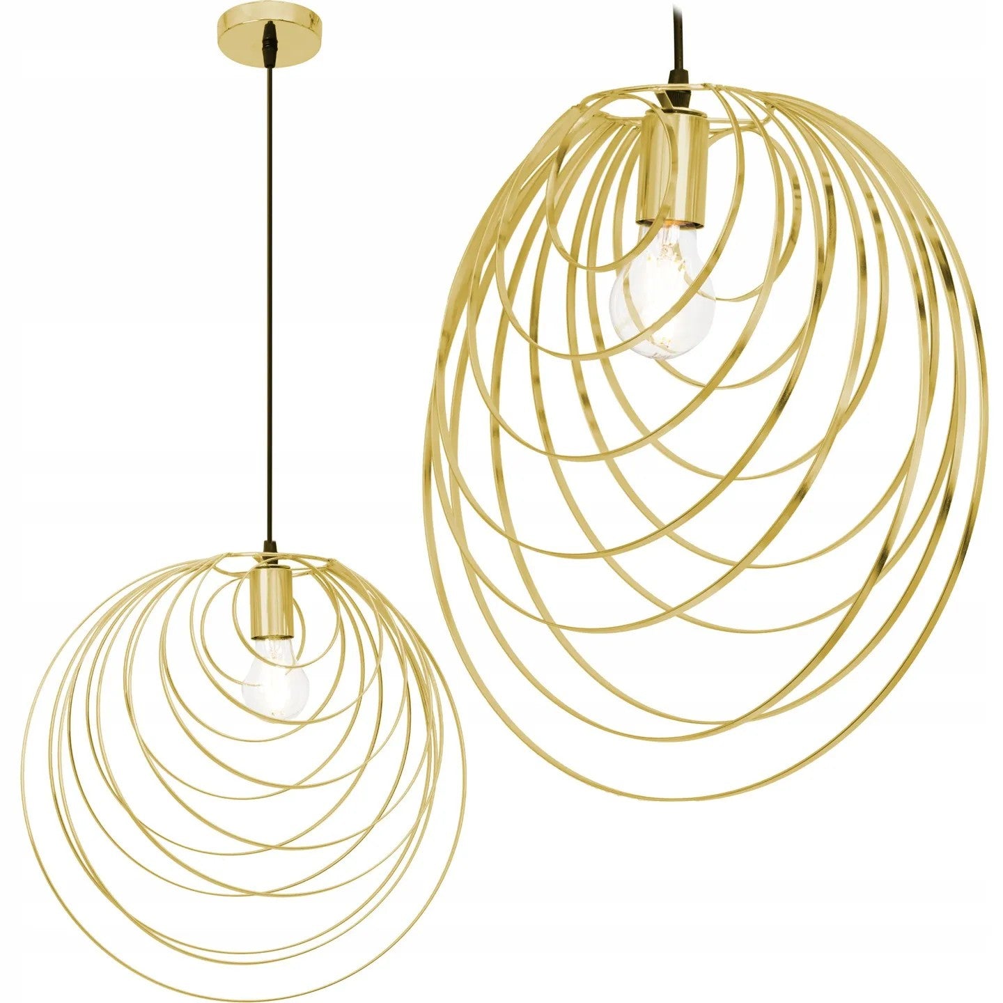 LAMPA SUFITOWA GEOMETRYCZNA APP428-1CP Złota 1