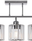 LAMPA WISZĄCA GLAMOUR 3xE27 392228 CHROM 1