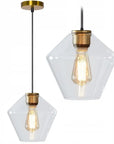 Lampa Sufitowa Szklana APP440-1CP Transparent 1