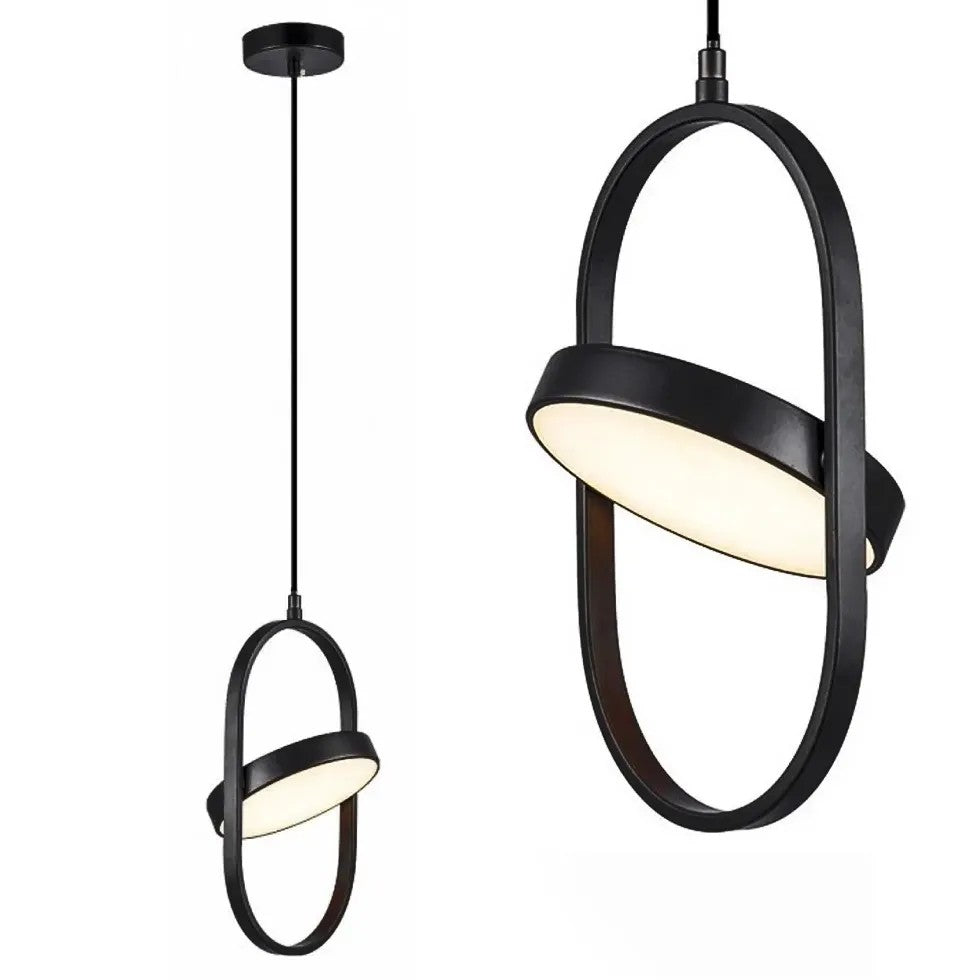 Lampa Wisząca LED APP1554-CP Black 1