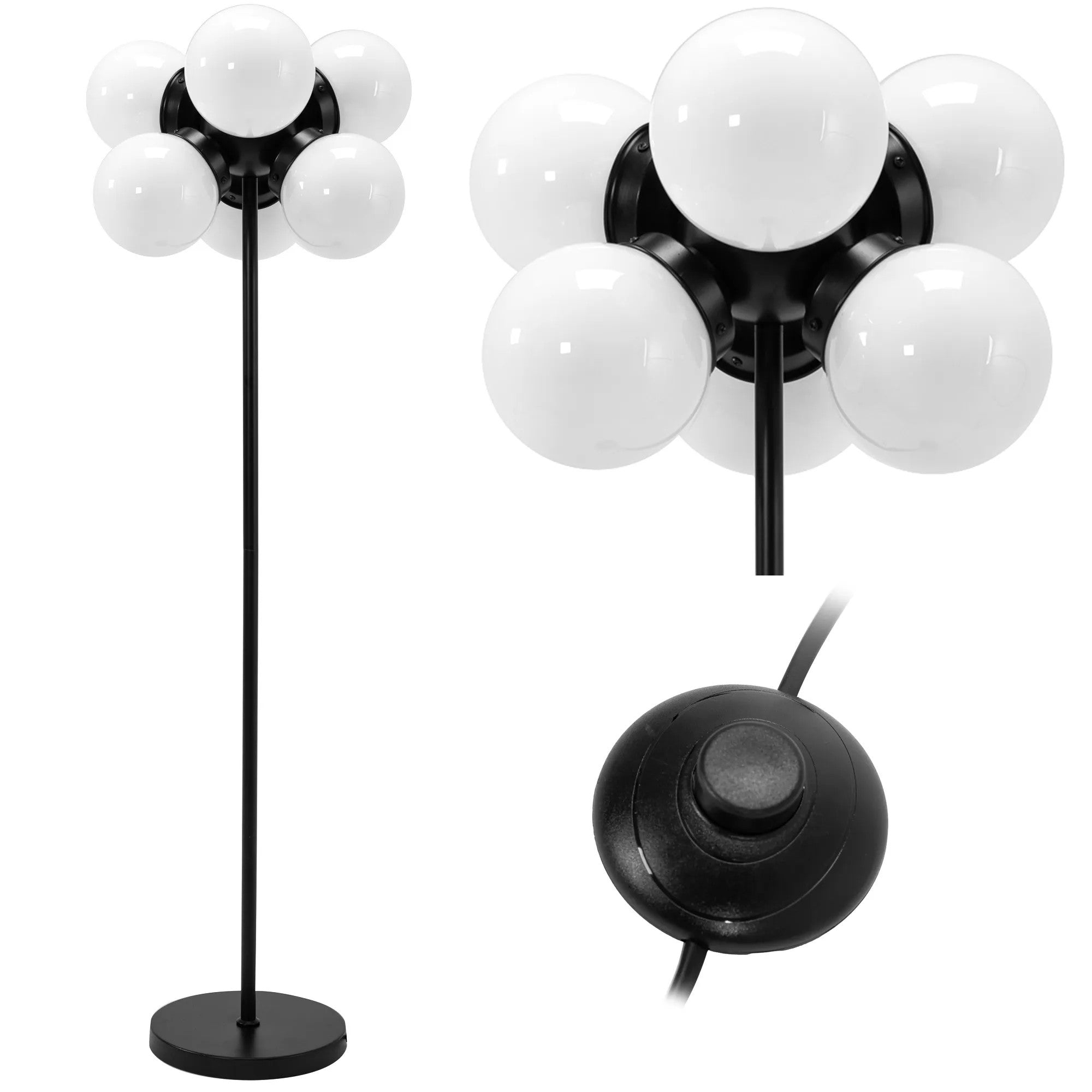 Lampa Stojąca Podłogowa LOFT APP905-6F 1
