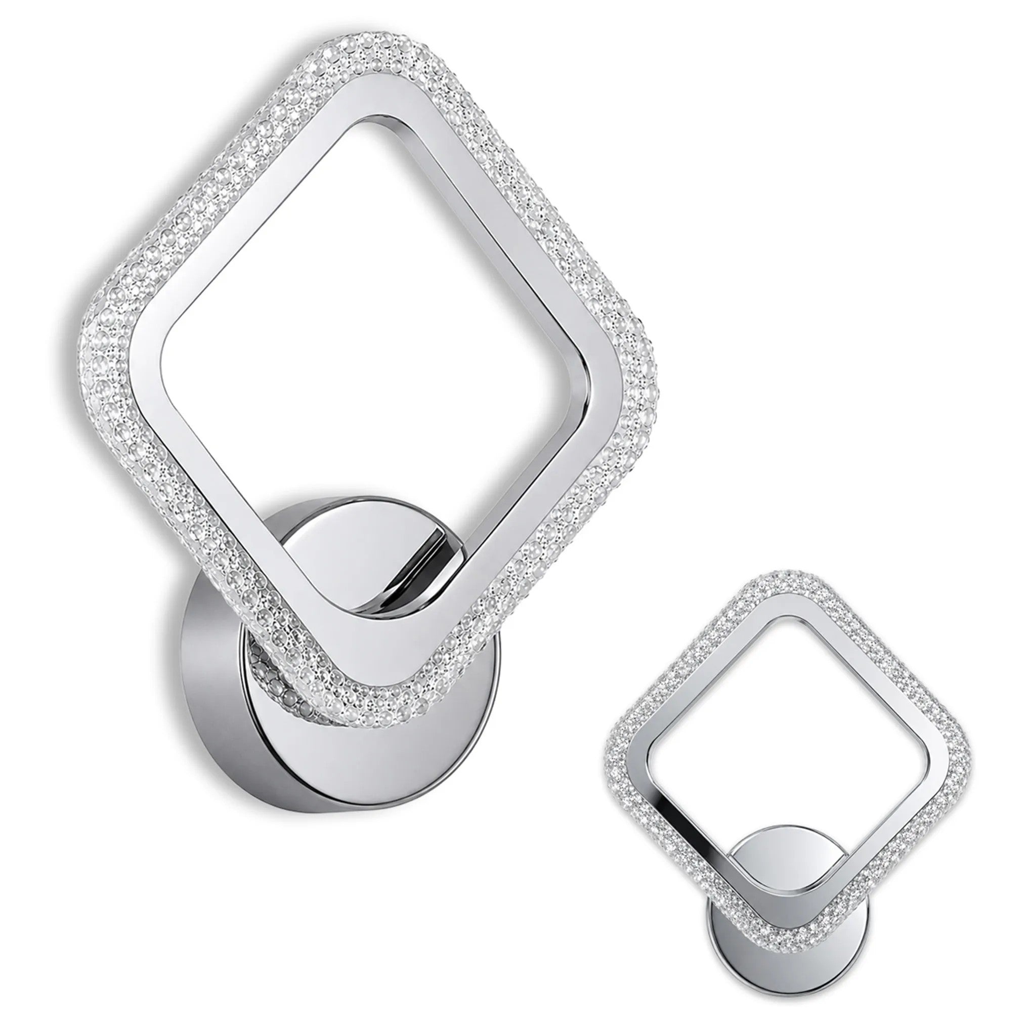 Kinkiet Ścienny LED LHJ125-W Chrom 1