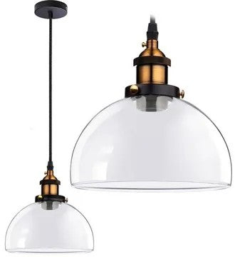 Lampa Sufitowa Wisząca Szklana APP046-1CP Verto C 1