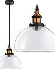 Lampa Sufitowa Wisząca Szklana APP046-1CP Verto C 1