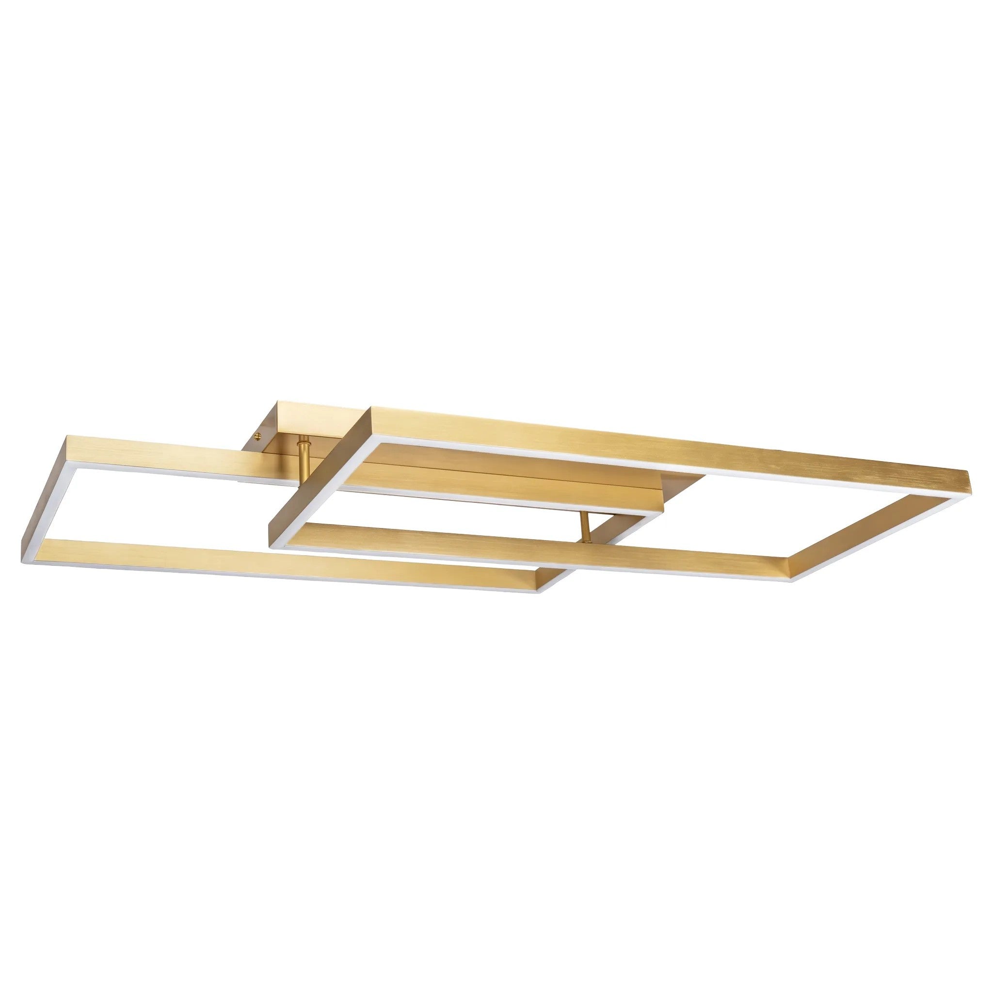 LAMPA SUFITOWA LED SWE060-C PLAFON ZŁOTA SZCZOTKOWANA 1