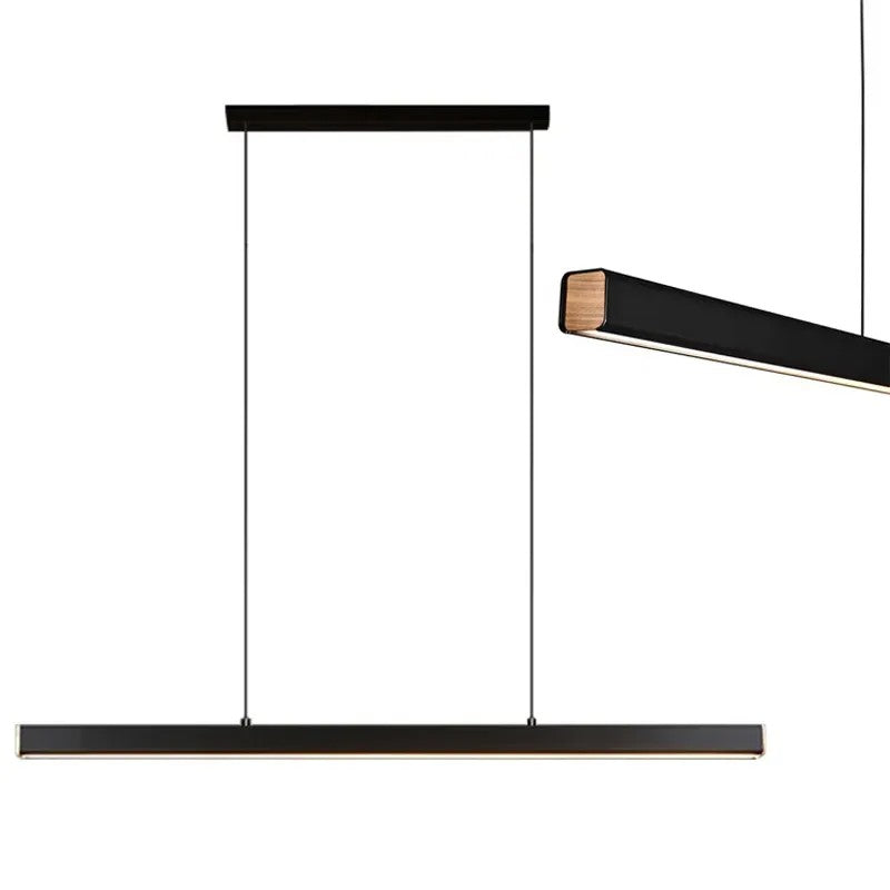 Lampa Sufitowa Wisząca Led APP1447-CP Czarna 80cm 1