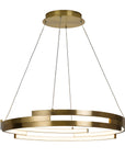LAMPA SUFITOWA WISZĄCA G127-CP 50cm Złota 1
