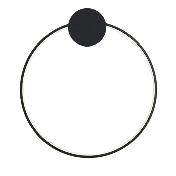 LAMPA ŚCIENNA KINKIET LED APP1383-CW BLACK 30cm 1