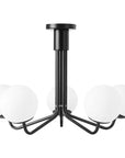 LAMPA WISZĄCA SUFITOWA CZARNA APP1578-5C 1