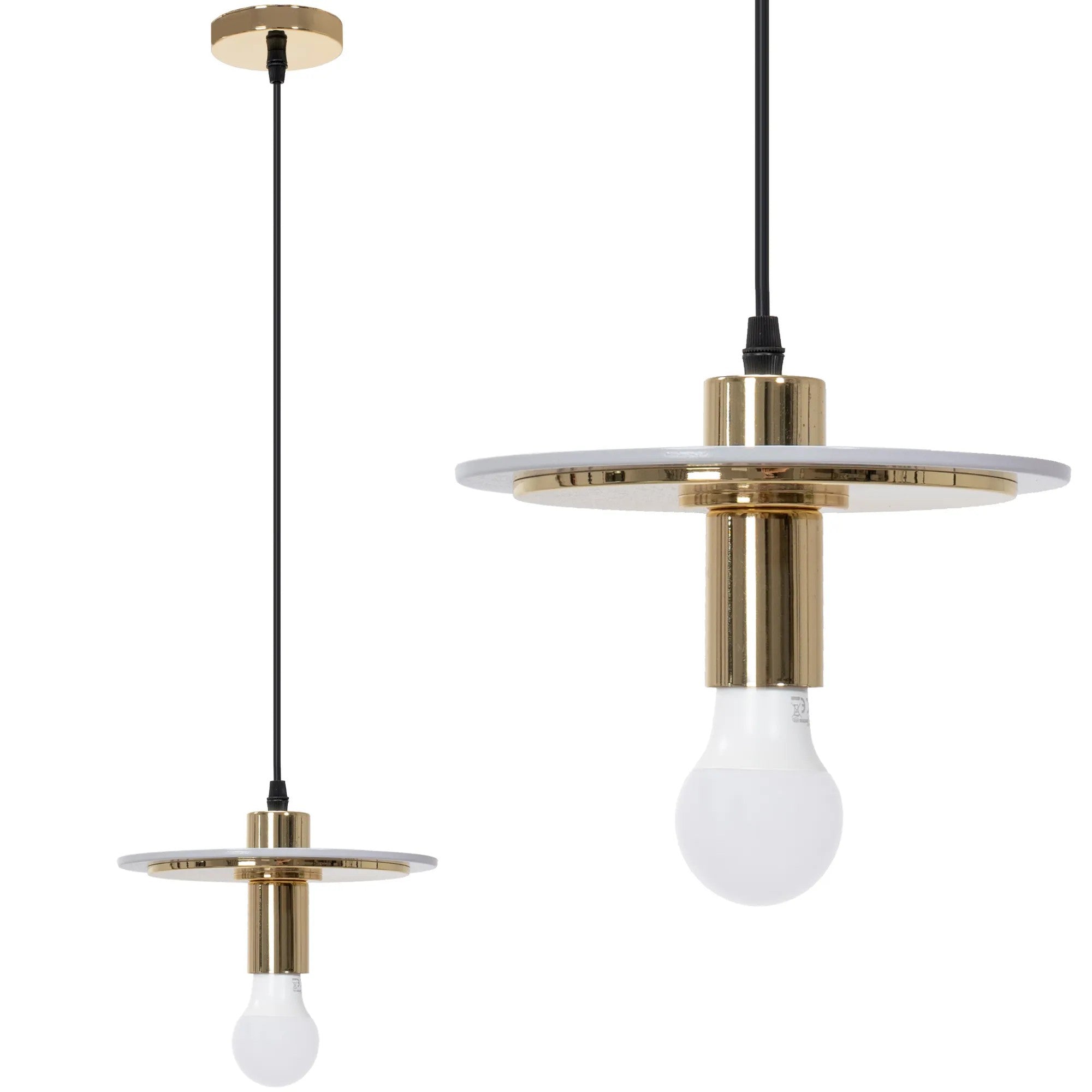 Lampa Wisząca APP1213-1CP Złota 1