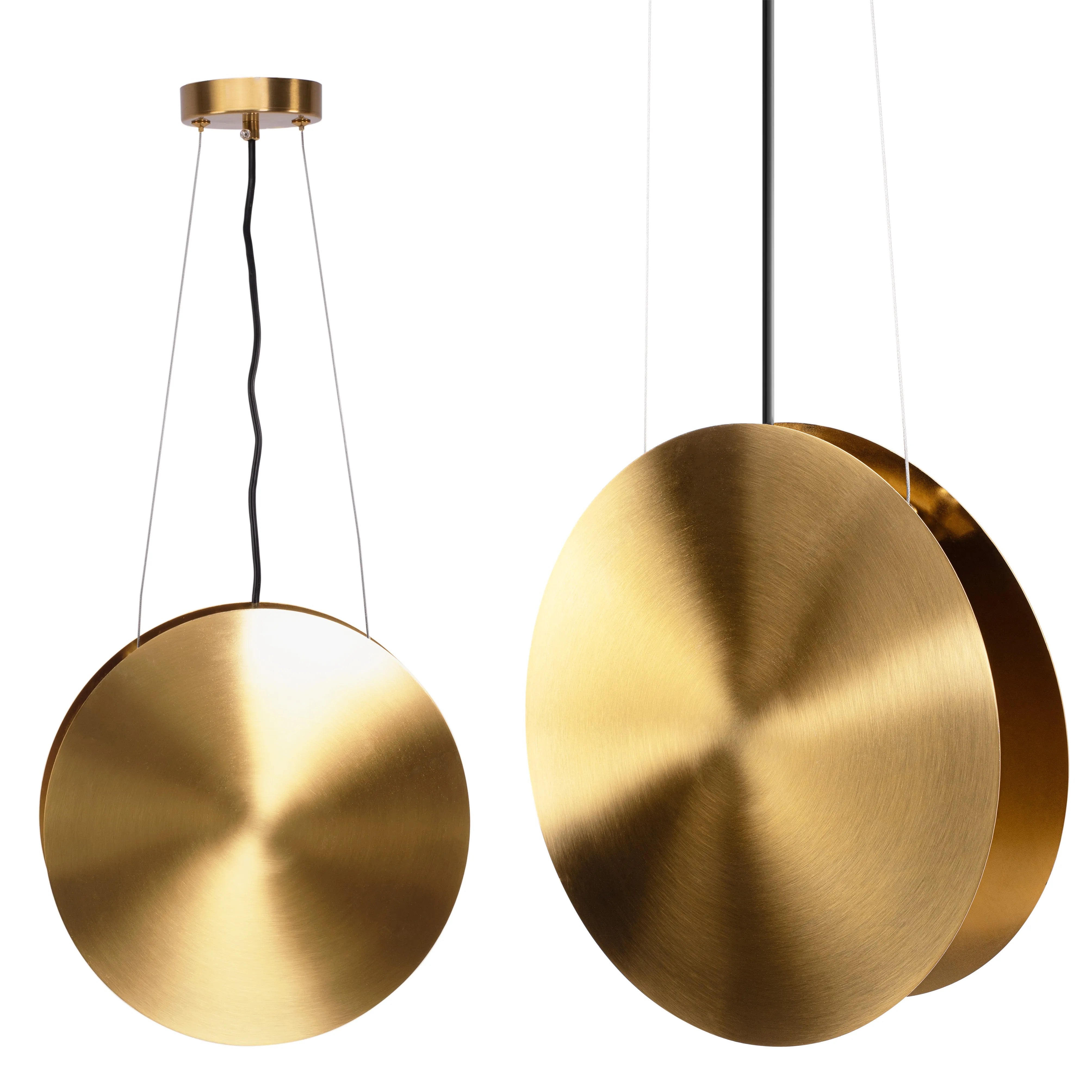 Lampa Wisząca Złota APP1377-CP 1