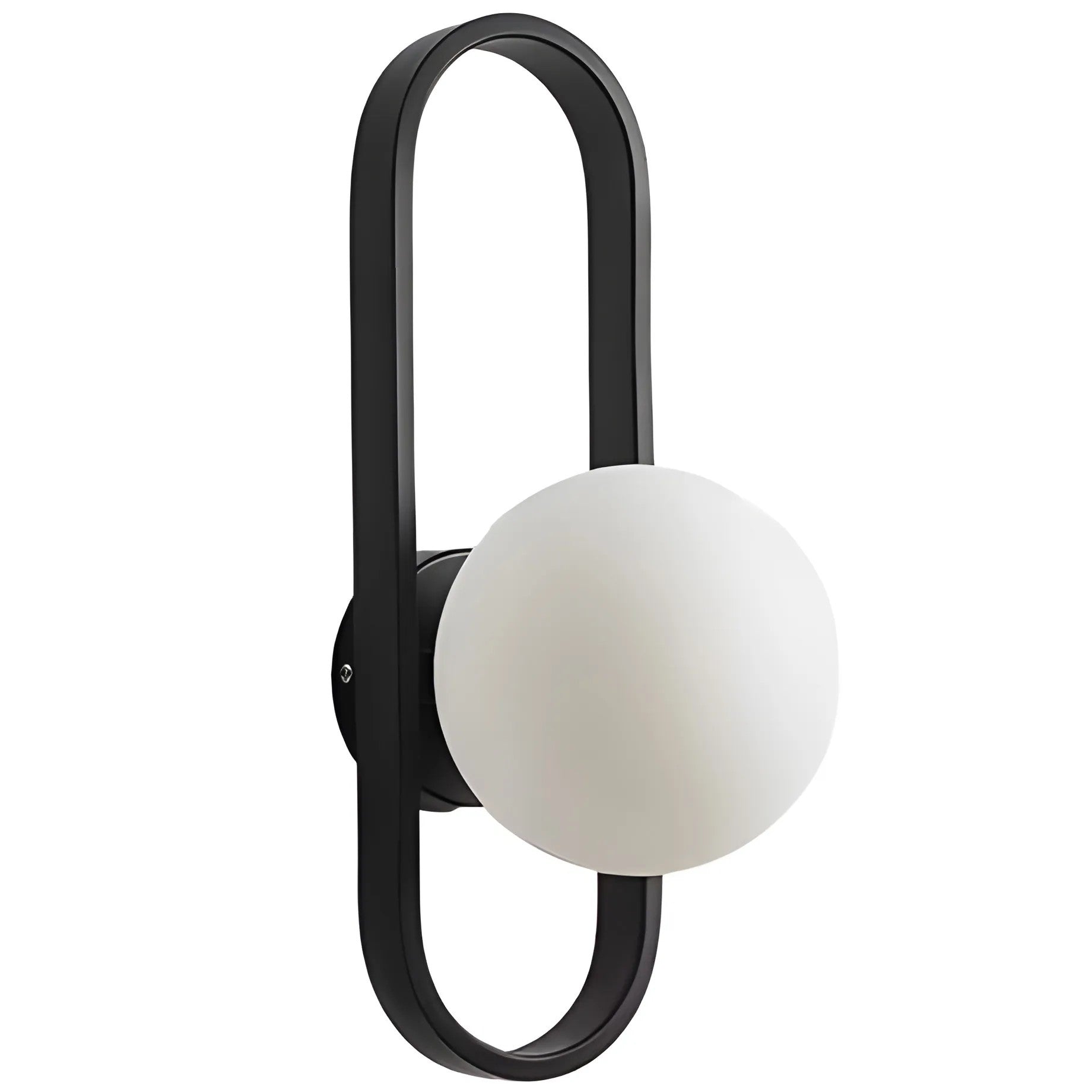 LAMPA ŚCIENNA KINKIET APP1755-1W BLACK WHITE 1