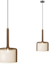Lampa Sufitowa Wisząca Szklany Klosz APP1698-1CP AMBER A 1
