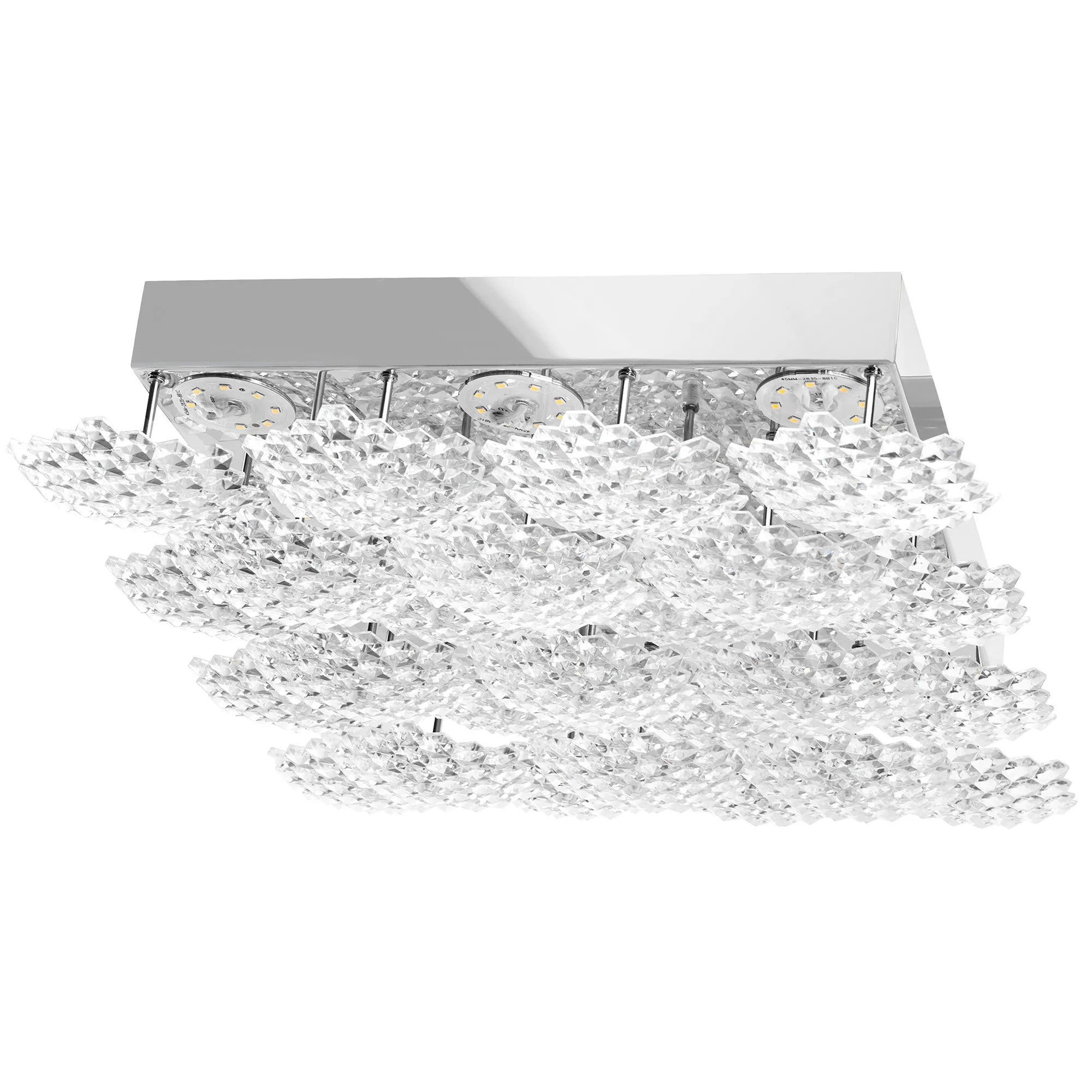 Plafon LED Kryształowy MS015-C Chrome 1