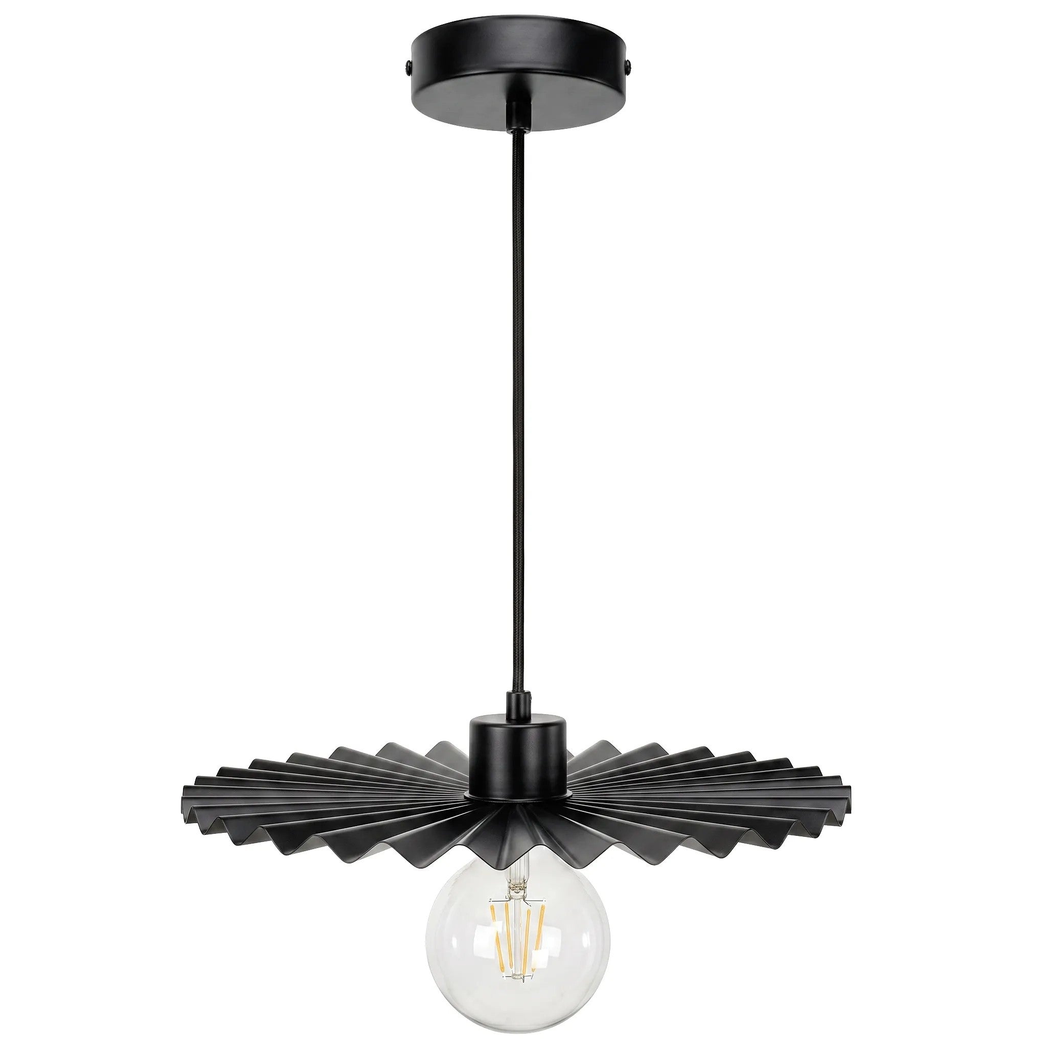 LAMPA SUFITOWA WISZĄCA APP1353-1CP Czarny 1