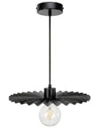 LAMPA SUFITOWA WISZĄCA APP1353-1CP Czarny 1
