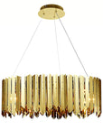 Lampa Wisząca Metalowa APP1764-8CP GOLD 1