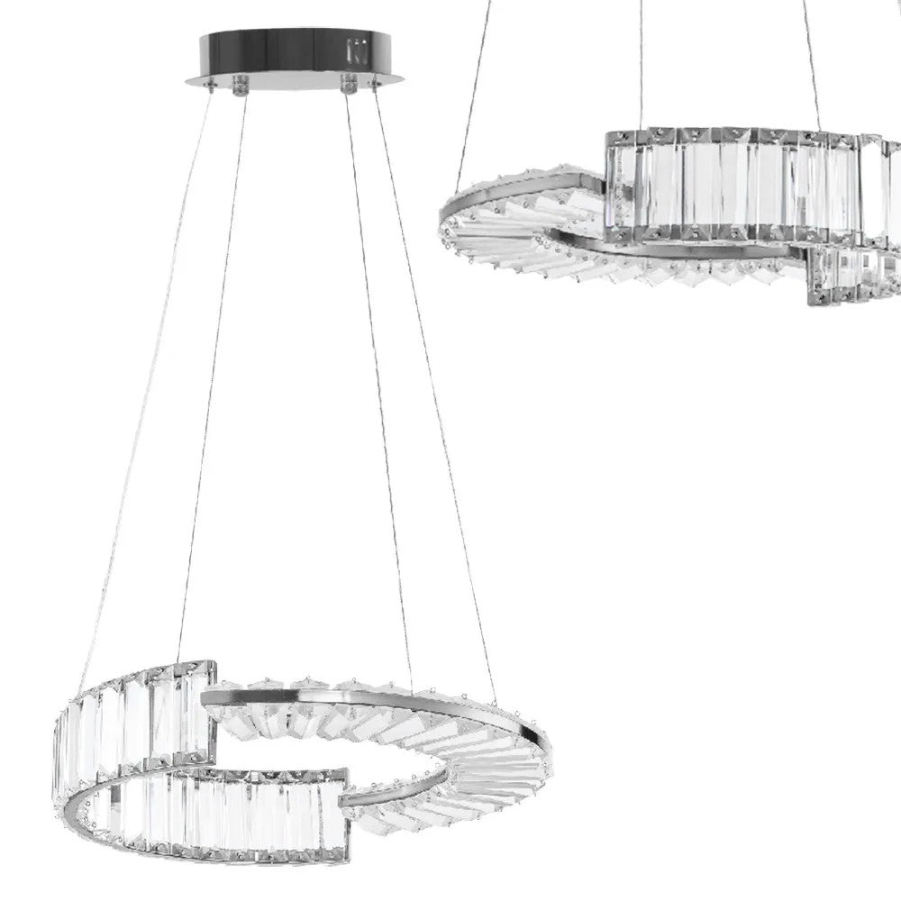 LAMPA WISZĄCA LED APP1527-CP40 CHROM 1