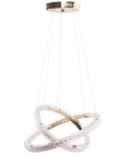 LAMPA WISZĄCA LED MS011-CP Różowe Złoto 59cm 1