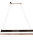 LAMPA WISZĄCA LED APP1751-CP Złota 90 Cm 1